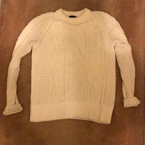 J. Crew cable knit sweater